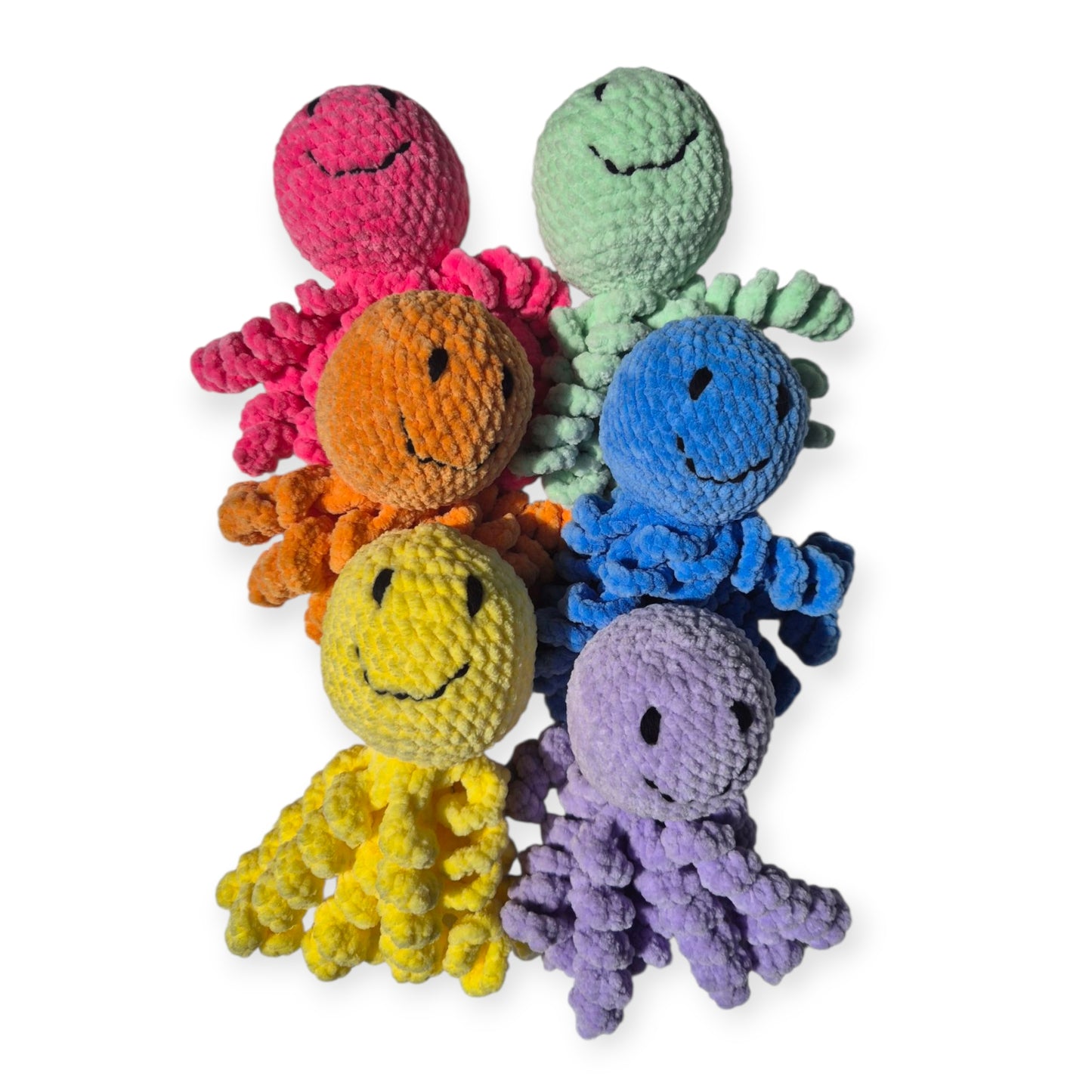 Octopus snuggler toy