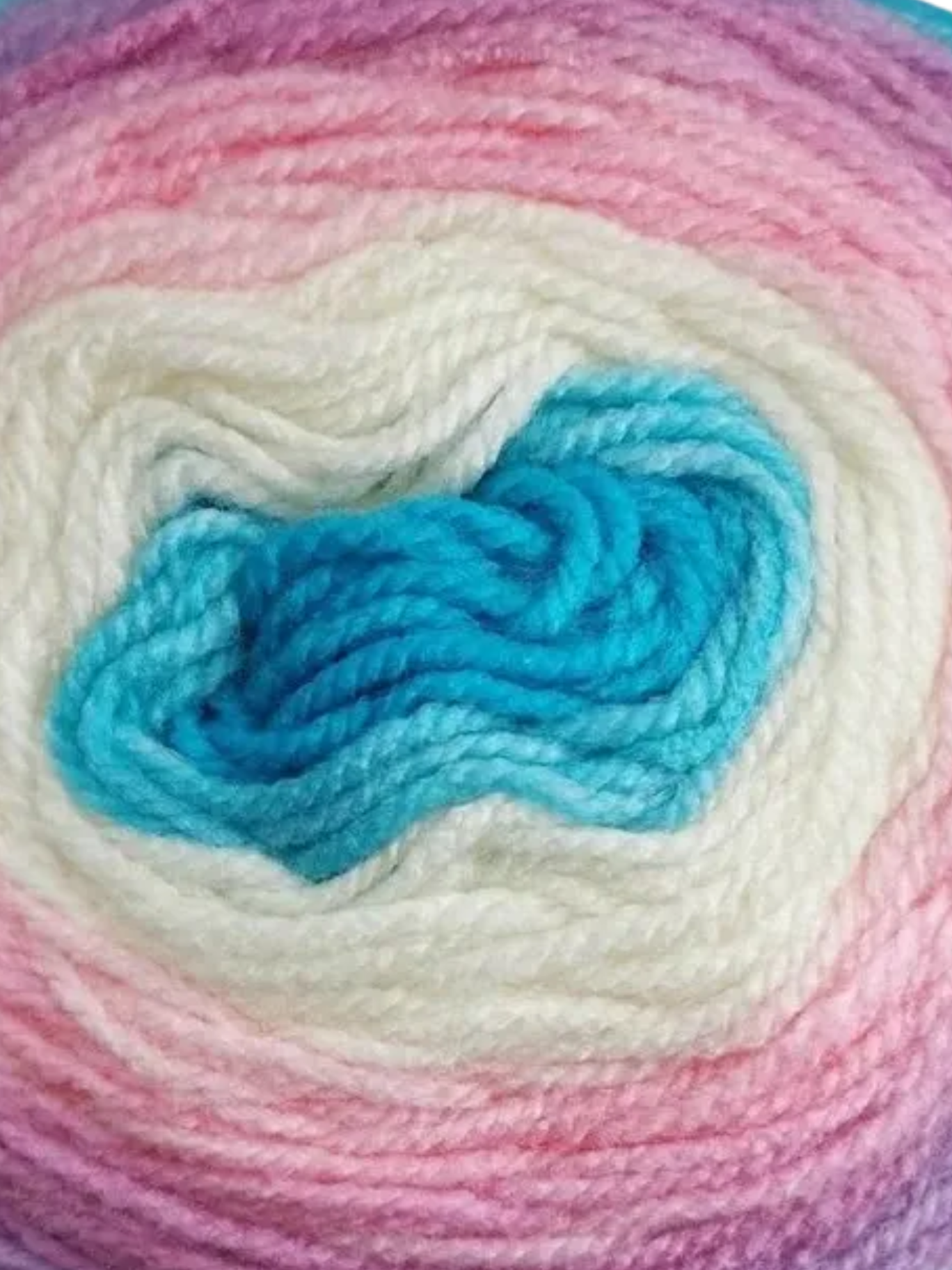 Wollbiene cupcake gradient