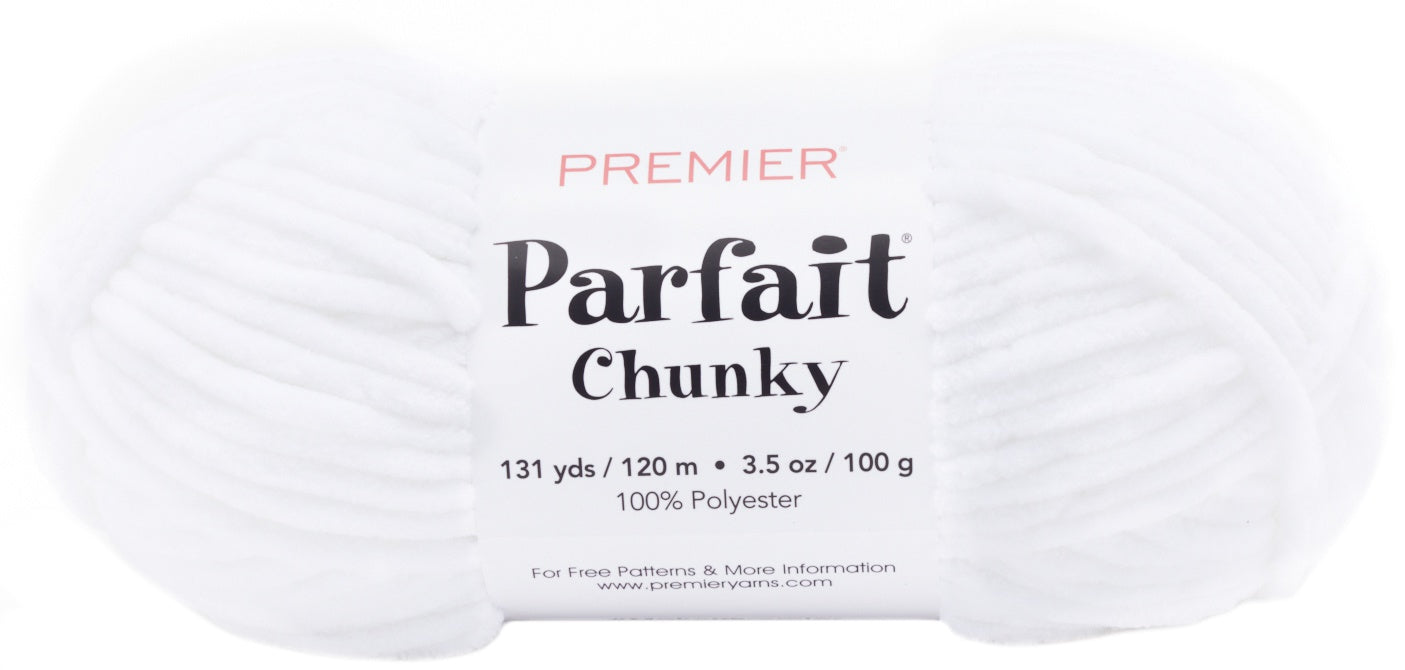 Premier parfait chunky yarn - white