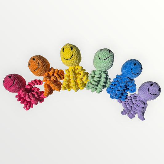 Octopus snuggler toy