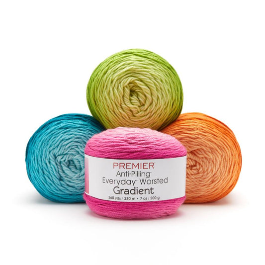 Premier anti-pilling Everyday worsted gradient yarn