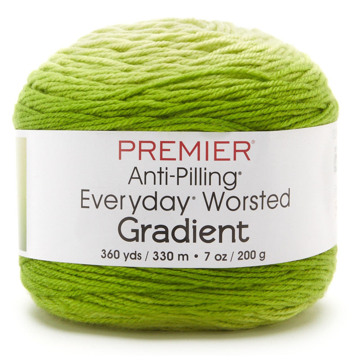 Premier anti-pilling Everyday worsted gradient yarn - green tones