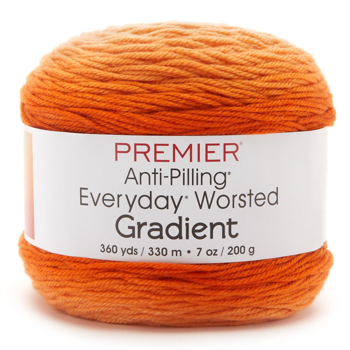 Premier anti-pilling Everyday worsted gradient yarn - Orange tones