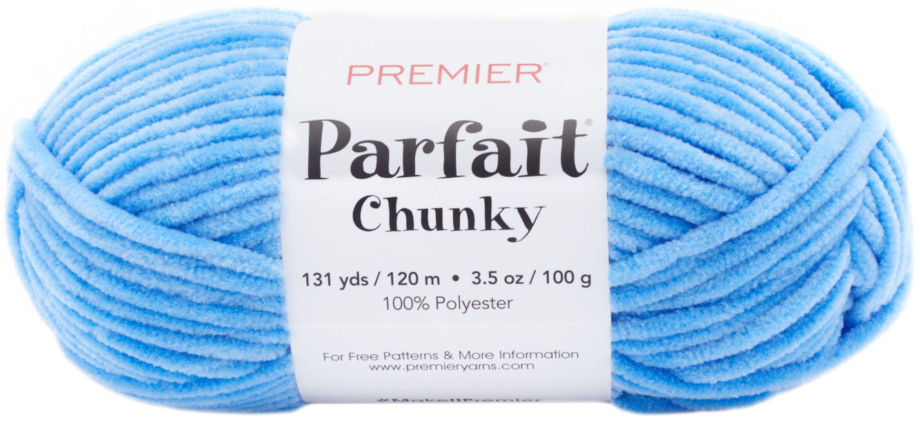 Premier Parfait chunky yarn blue