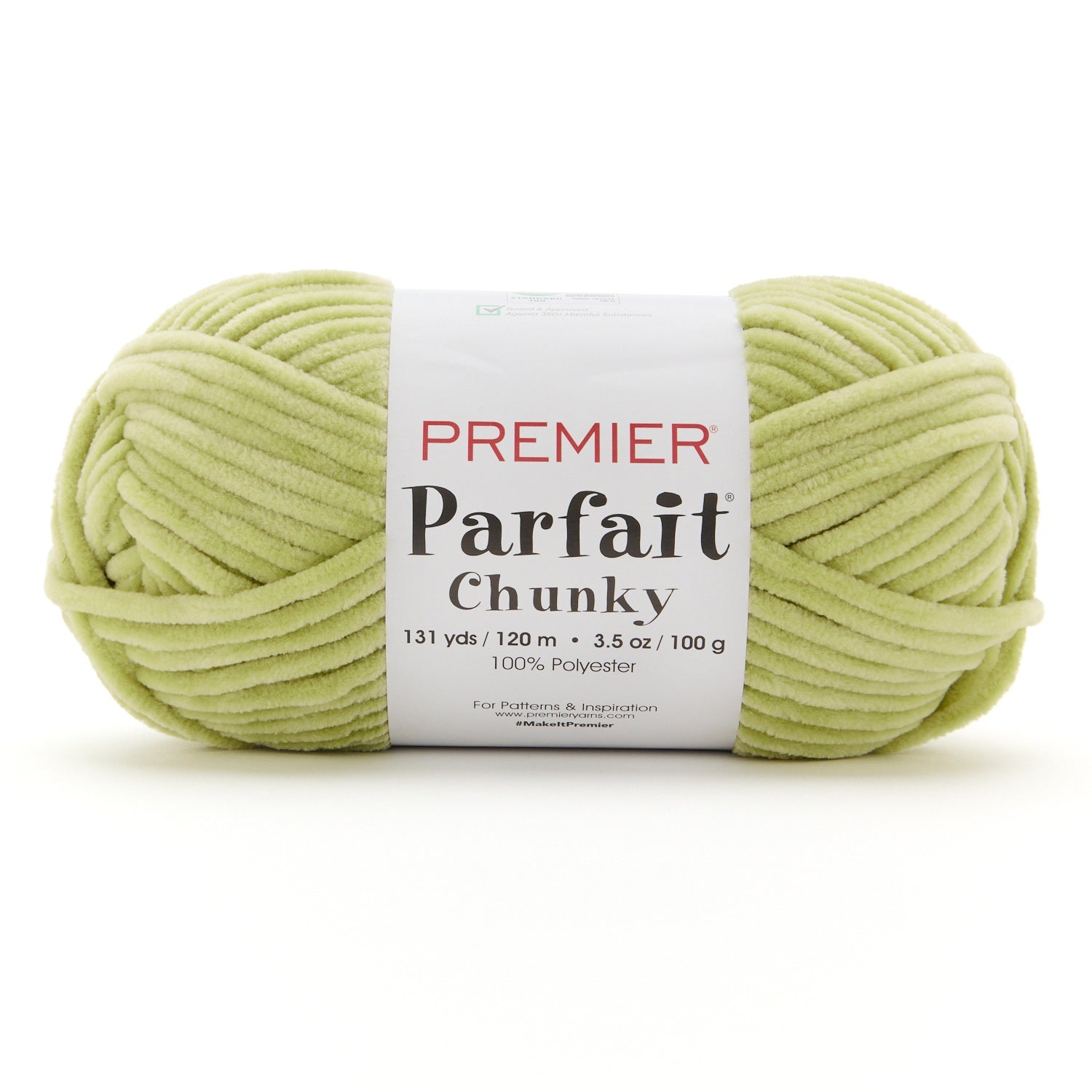 Premier Parfait chunky yarn Chartreuse