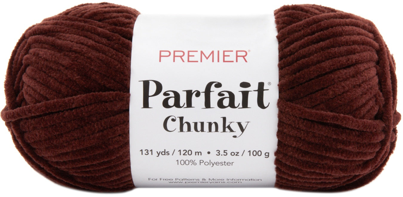 Premier Parfait chunky yarn chocolate