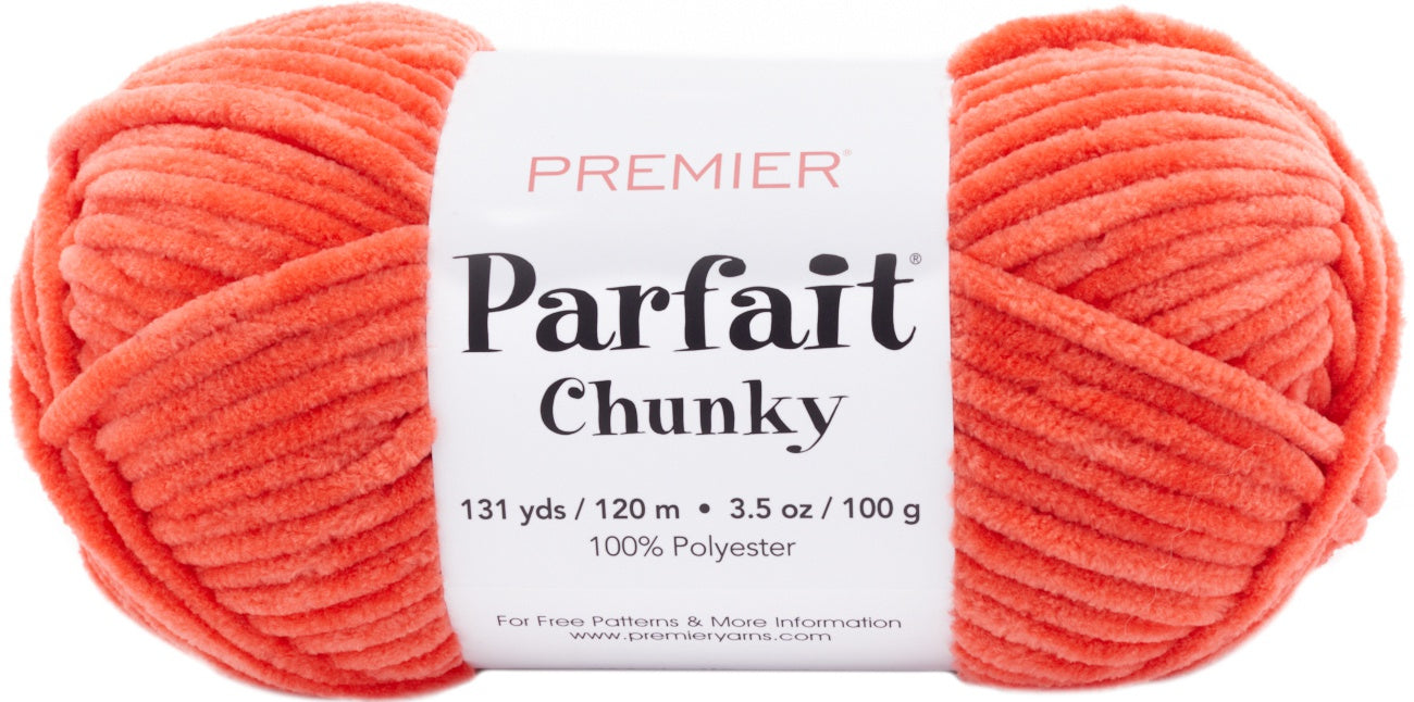 Premier Parfait chunky yarn mango