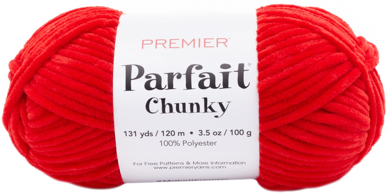 Premier Parfait chunky yarn poppy