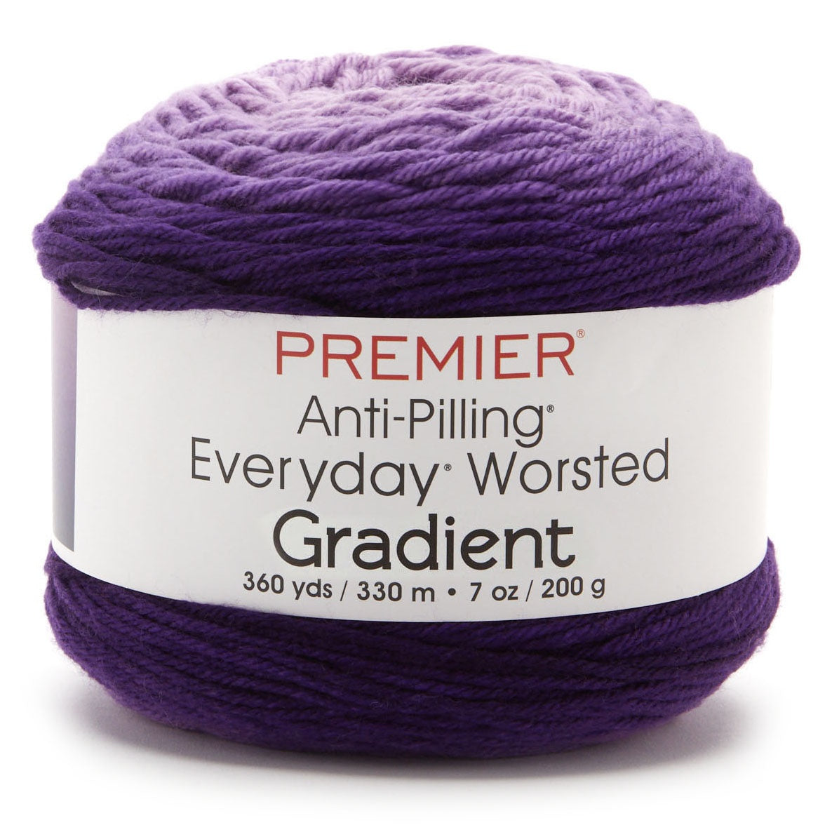 Premier anti-pilling Everyday worsted gradient yarn - purple tones