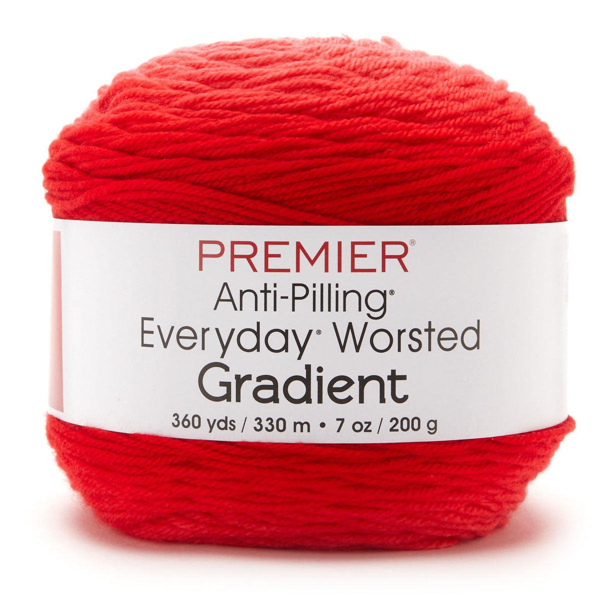 Premier anti-pilling Everyday worsted gradient yarn - Red