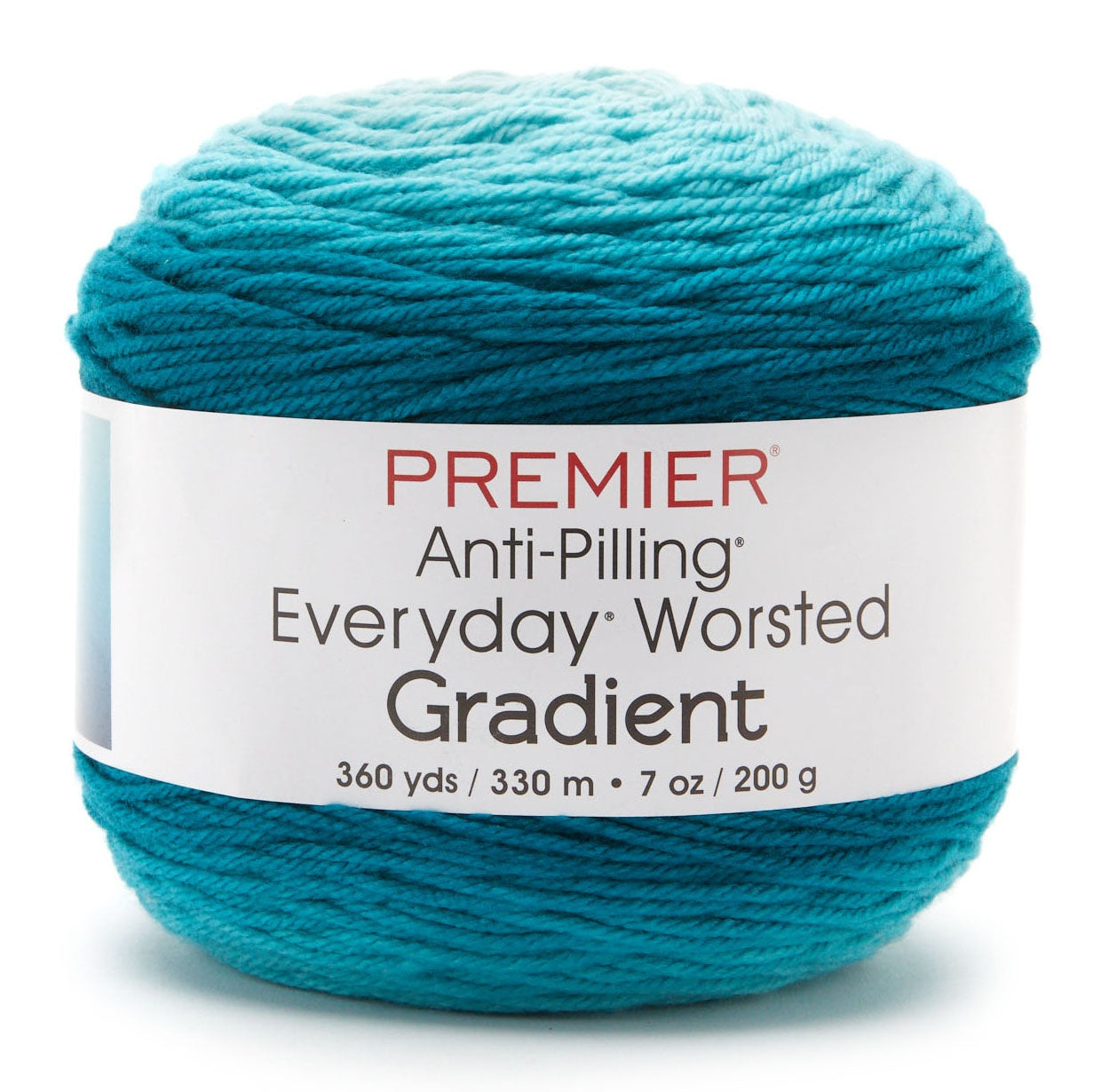 Premier anti-pilling Everyday worsted gradient yarn - teal tones