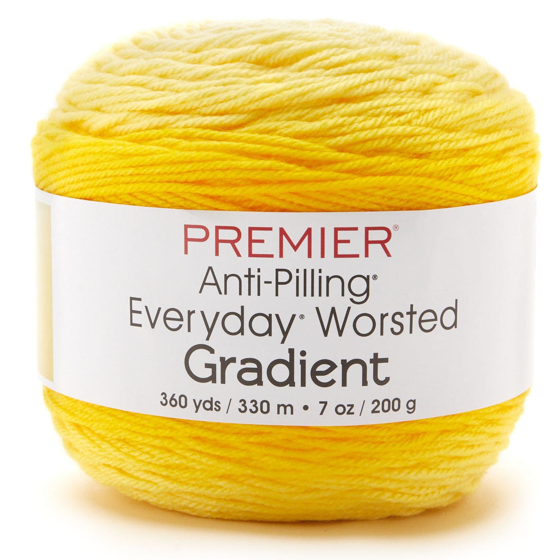 Premier anti-pilling Everyday worsted gradient yarn - Yellow tones